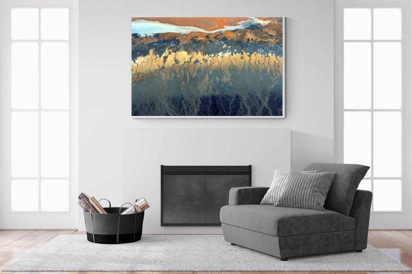 Landscape Colour Palette-Wall_Art-150 x 100cm-Mounted Canvas-White-Pixalot