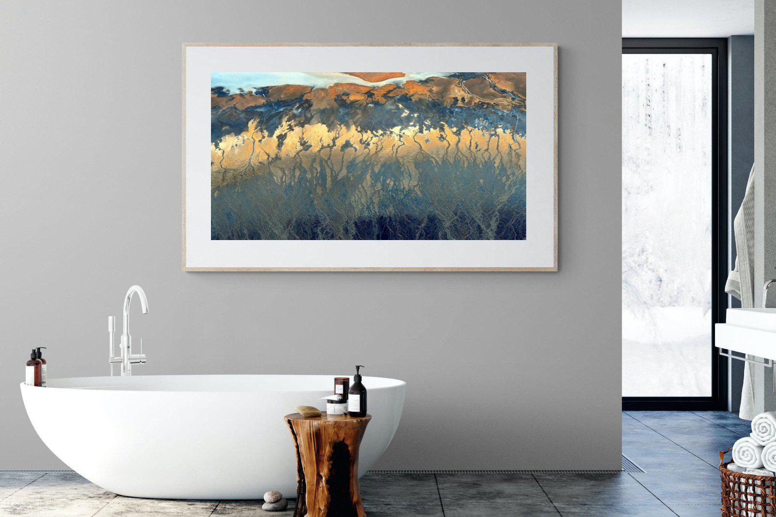 Landscape Colour Palette-Wall_Art-180 x 110cm-Framed Print-Wood-Pixalot