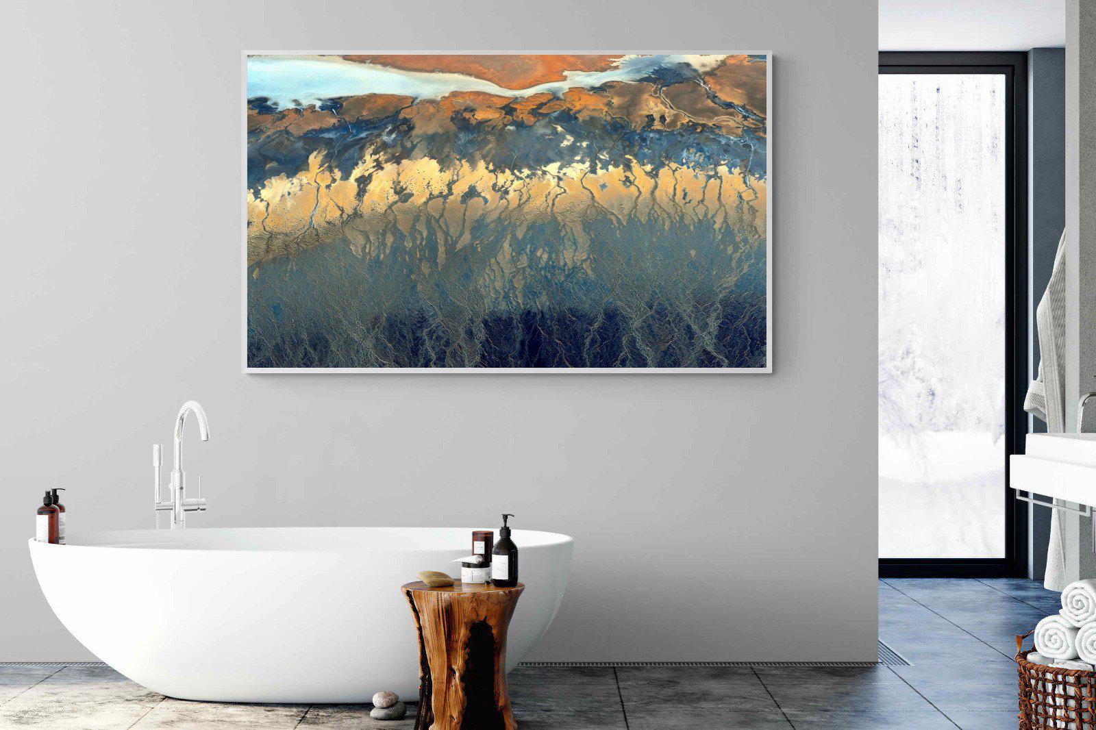 Landscape Colour Palette-Wall_Art-180 x 110cm-Mounted Canvas-White-Pixalot