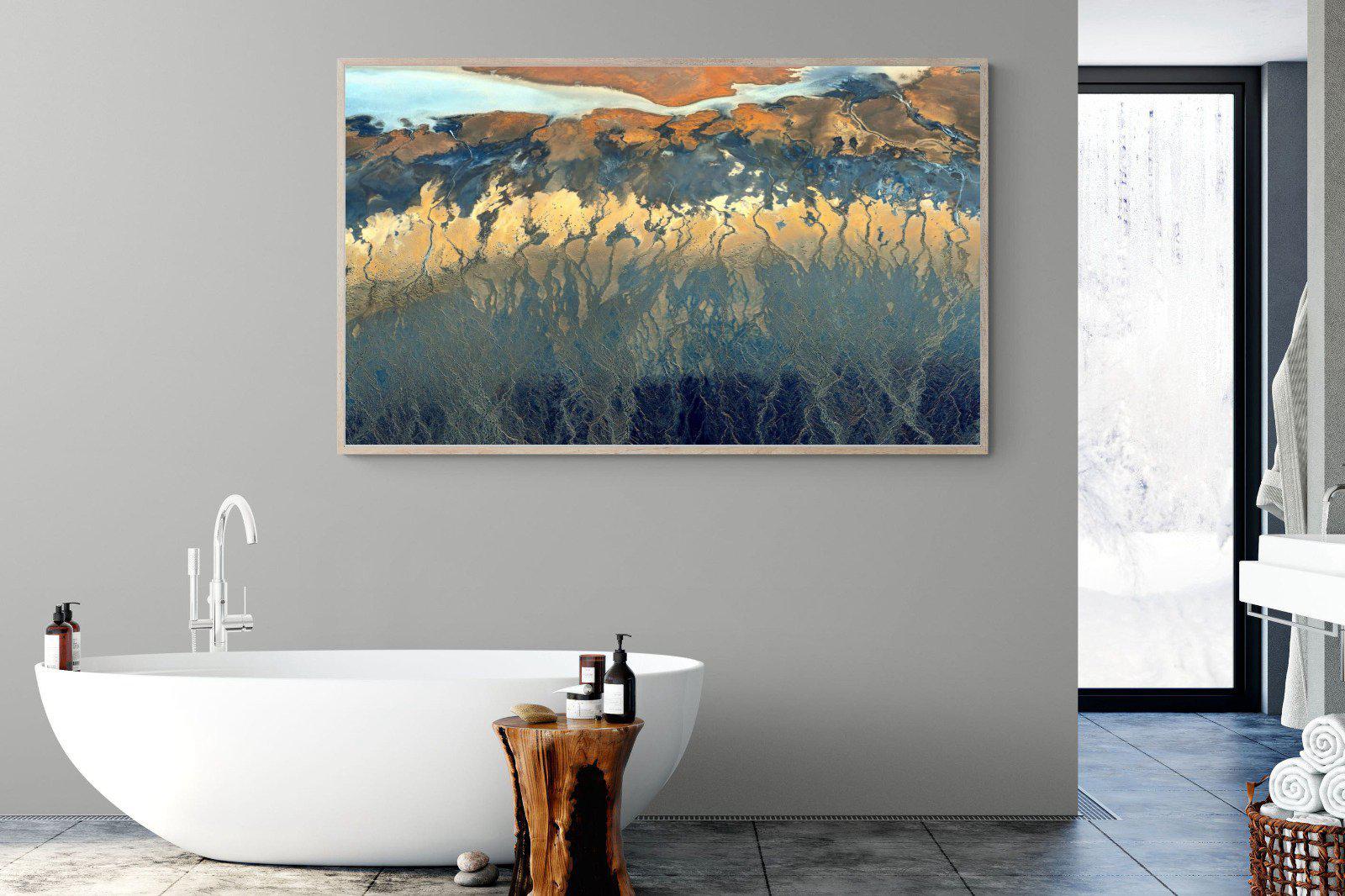 Landscape Colour Palette-Wall_Art-180 x 110cm-Mounted Canvas-Wood-Pixalot