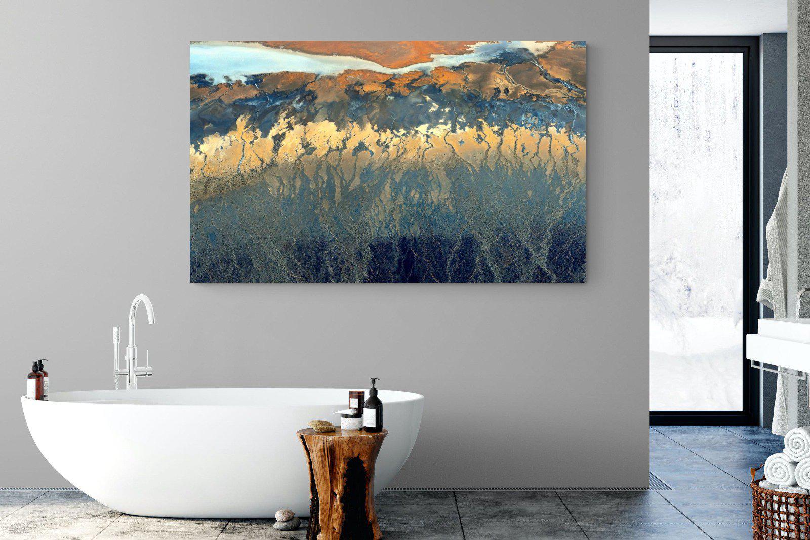 Landscape Colour Palette-Wall_Art-180 x 110cm-Mounted Canvas-No Frame-Pixalot