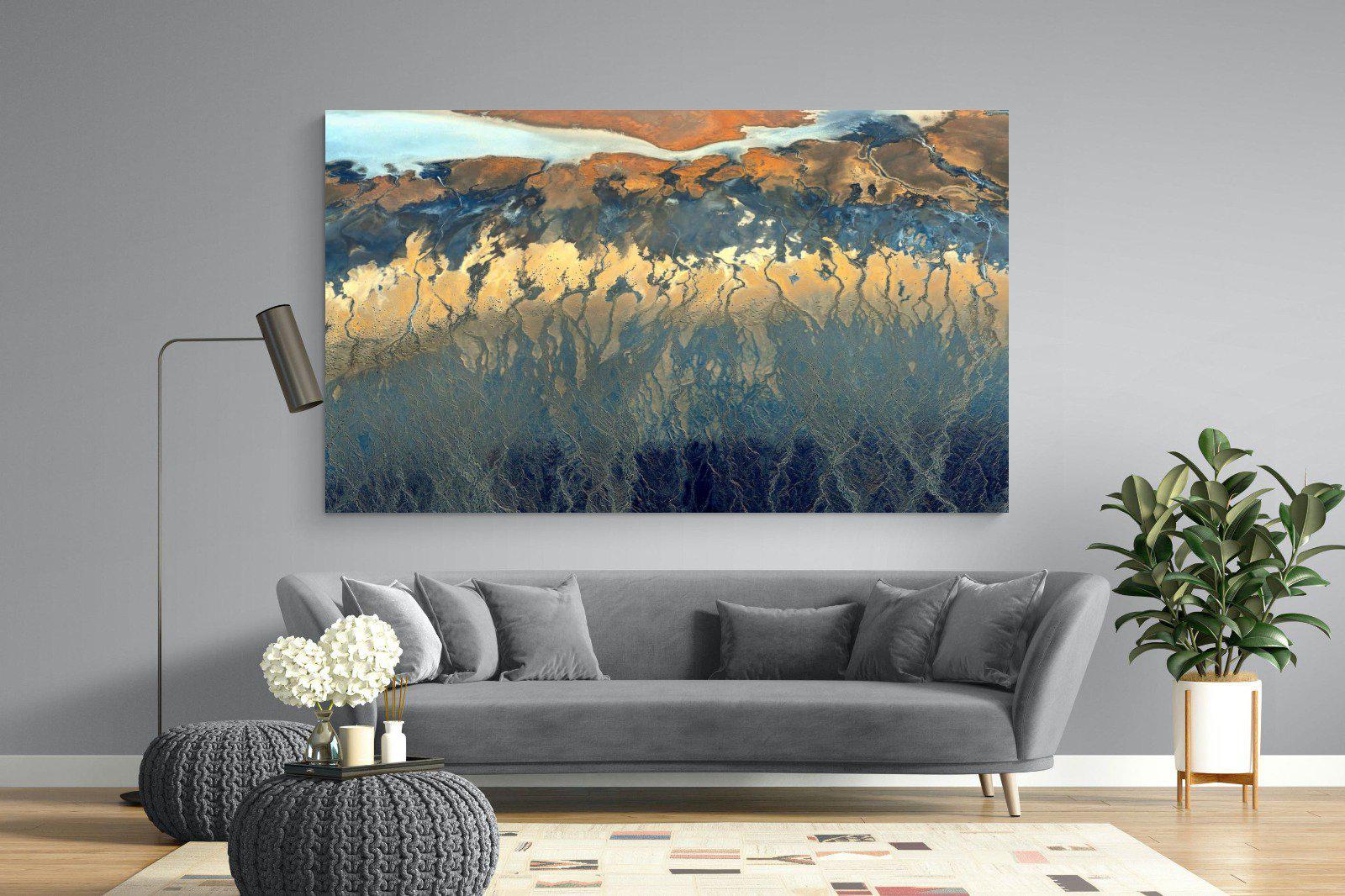 Landscape Colour Palette-Wall_Art-220 x 130cm-Mounted Canvas-No Frame-Pixalot