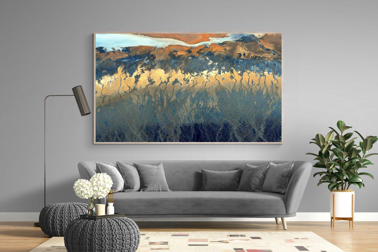 Landscape Colour Palette-Wall_Art-220 x 130cm-Mounted Canvas-Wood-Pixalot