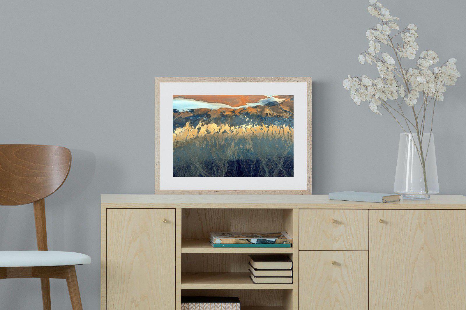 Landscape Colour Palette-Wall_Art-60 x 45cm-Framed Print-Wood-Pixalot