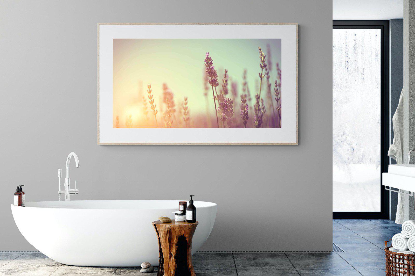 Lavender-Wall_Art-180 x 110cm-Framed Print-Wood-Pixalot