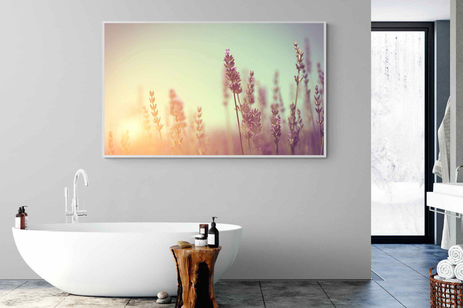 Lavender-Wall_Art-180 x 110cm-Mounted Canvas-White-Pixalot