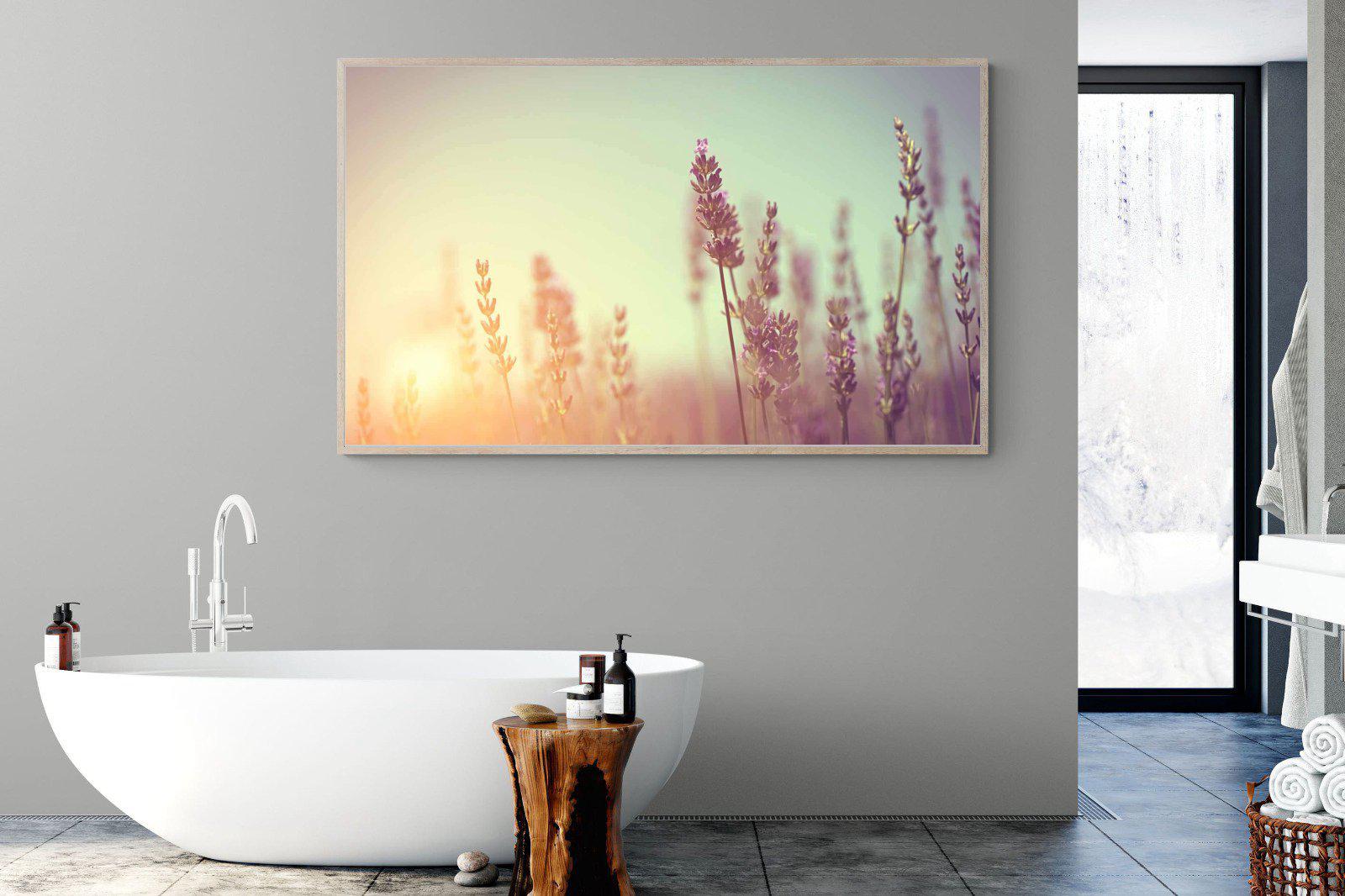 Lavender-Wall_Art-180 x 110cm-Mounted Canvas-Wood-Pixalot
