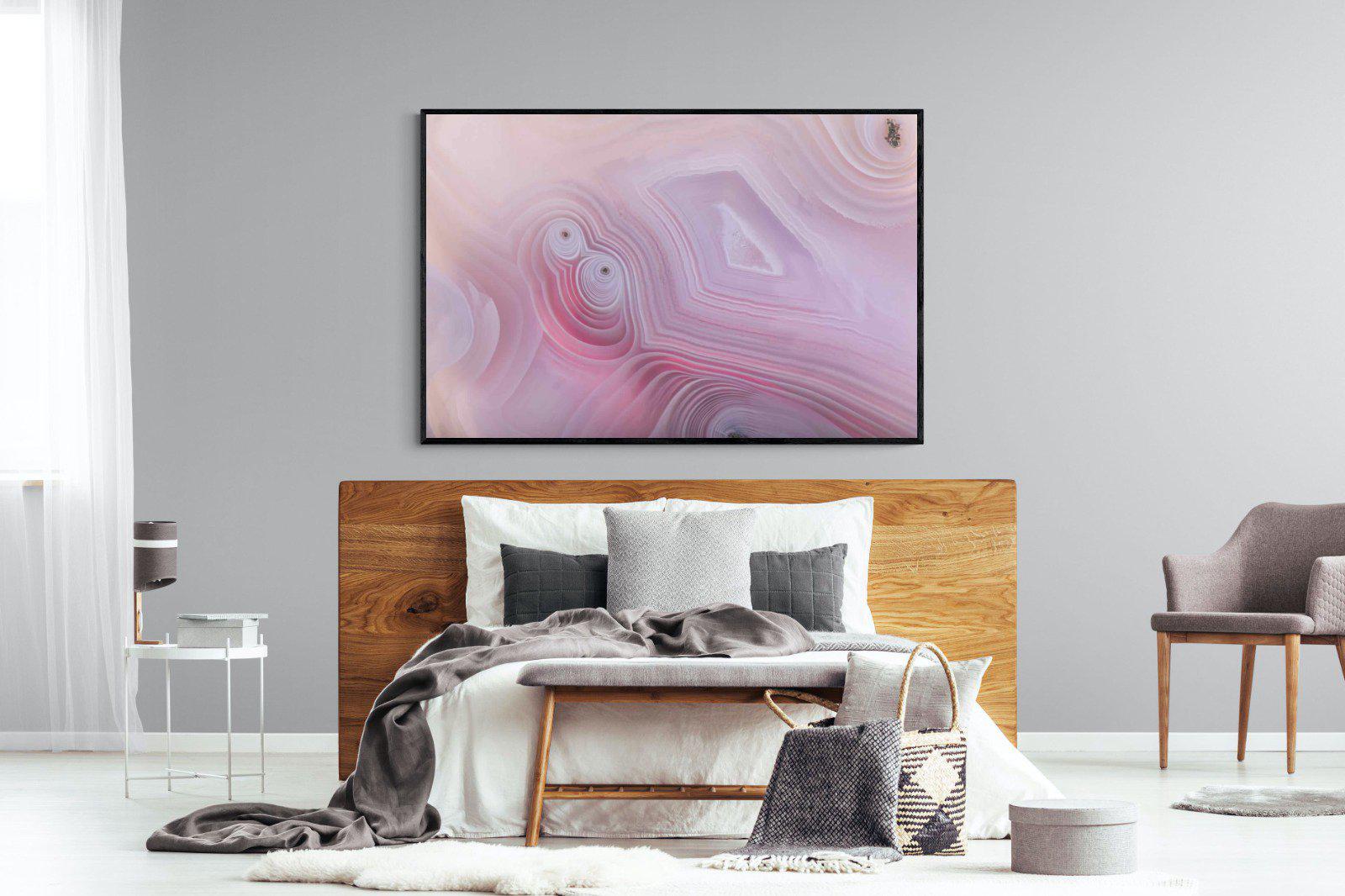 Layers-Wall_Art-150 x 100cm-Mounted Canvas-Black-Pixalot