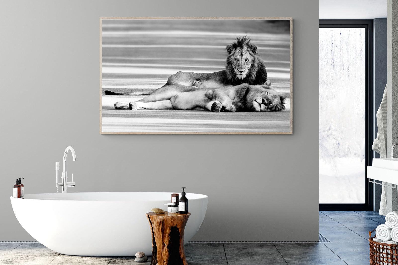 Laying Lion-Wall_Art-Pixalot