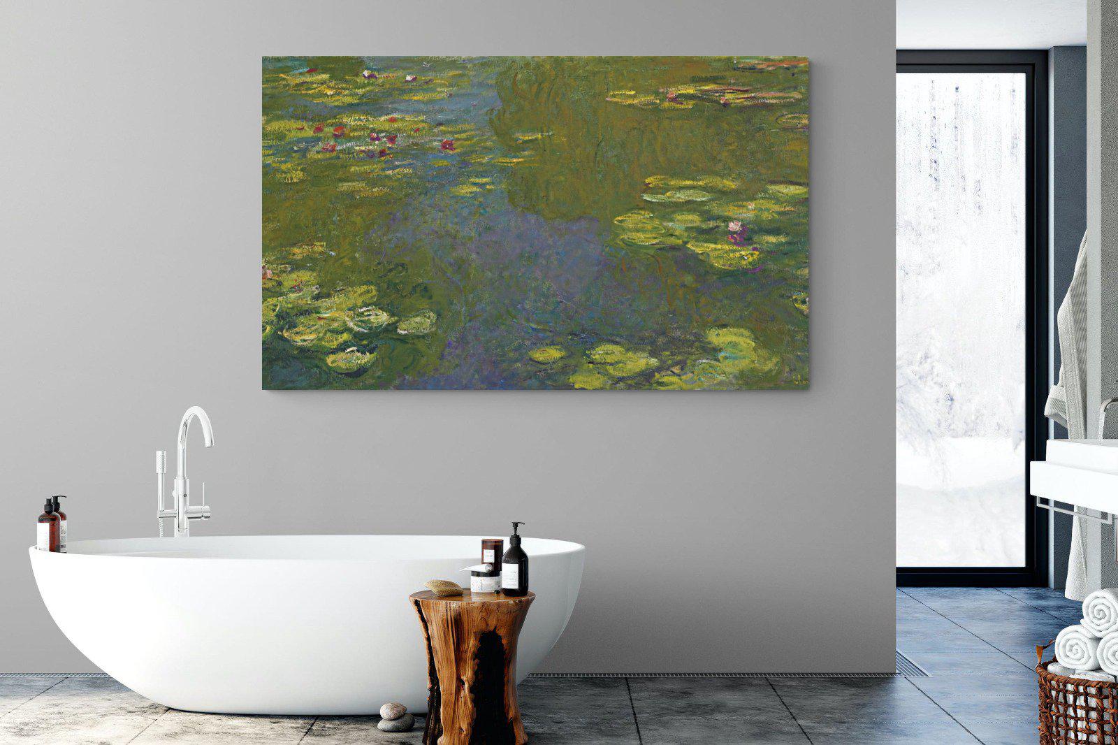 Le Bassin Aux Nymphéas-Wall_Art-180 x 110cm-Mounted Canvas-No Frame-Pixalot