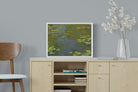 Le Bassin Aux Nymphéas-Wall_Art-60 x 45cm-Mounted Canvas-White-Pixalot