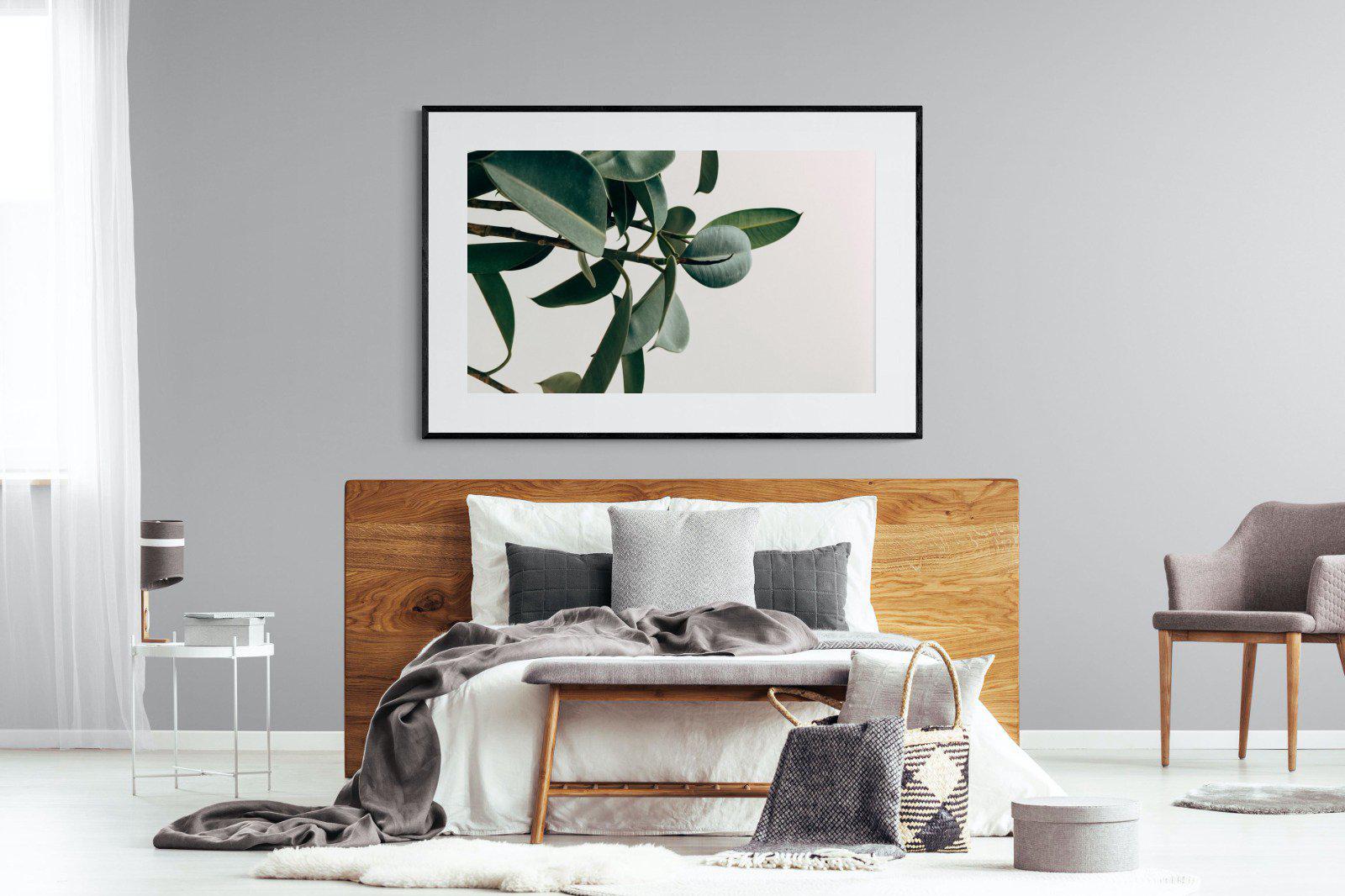 Leaf It Be-Wall_Art-150 x 100cm-Framed Print-Black-Pixalot