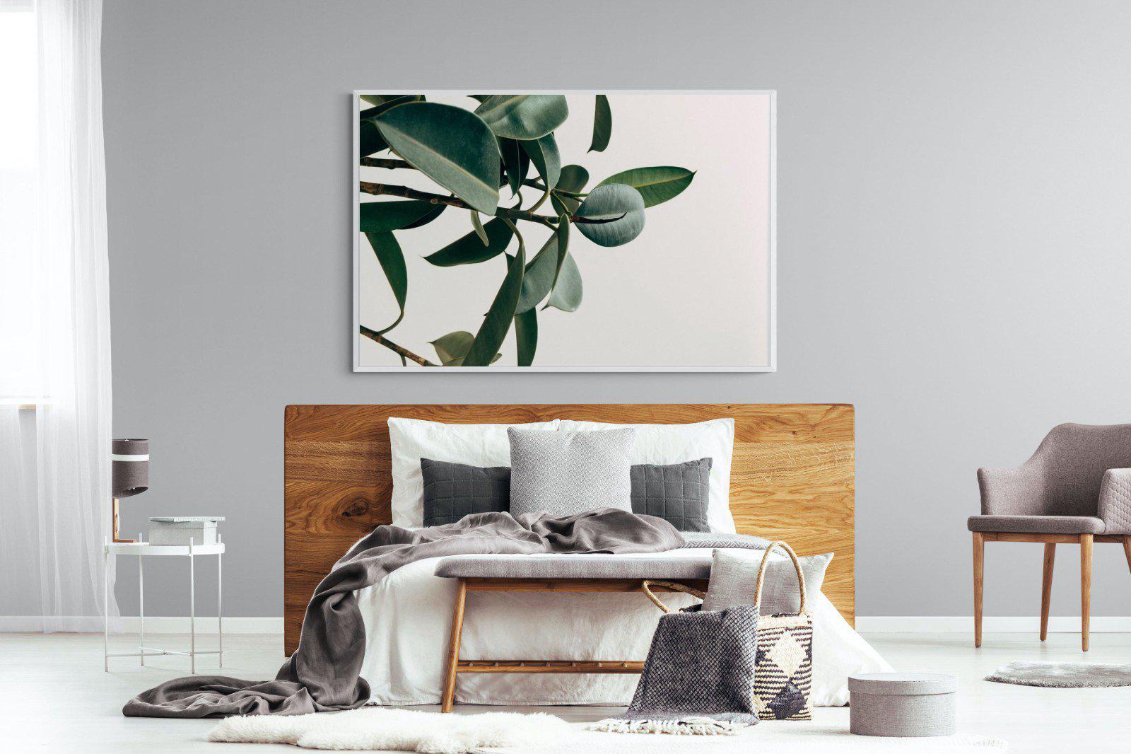 Leaf It Be-Wall_Art-150 x 100cm-Mounted Canvas-White-Pixalot