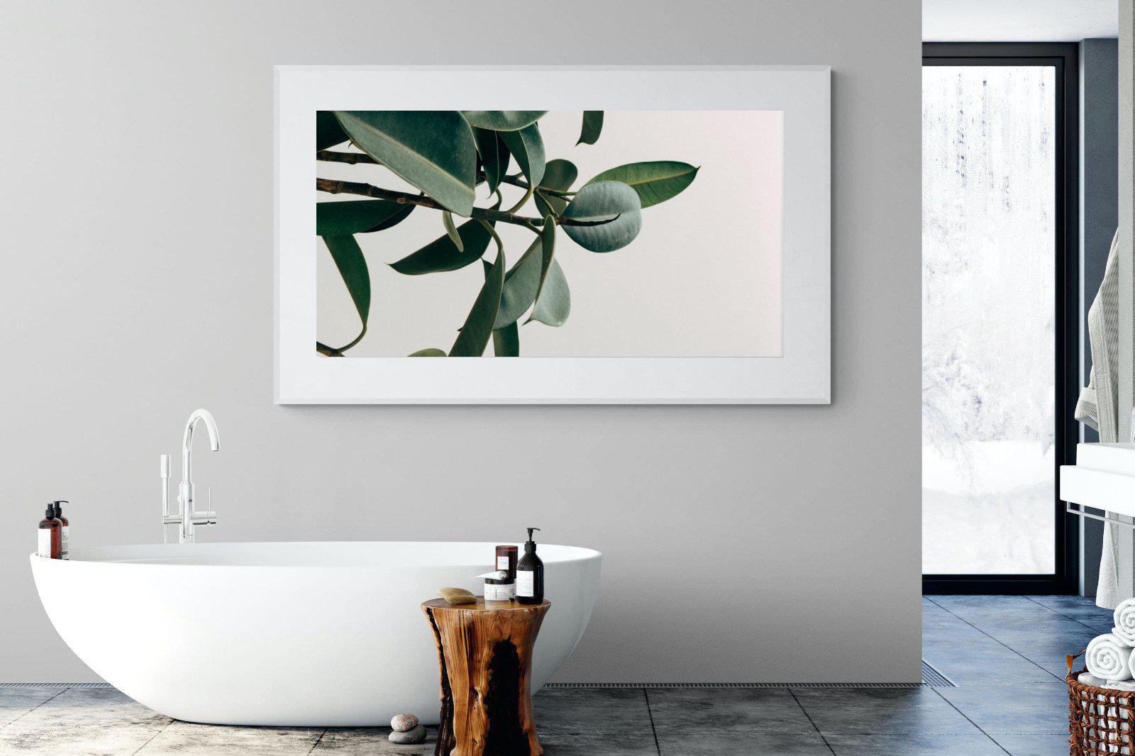Leaf It Be-Wall_Art-180 x 110cm-Framed Print-White-Pixalot