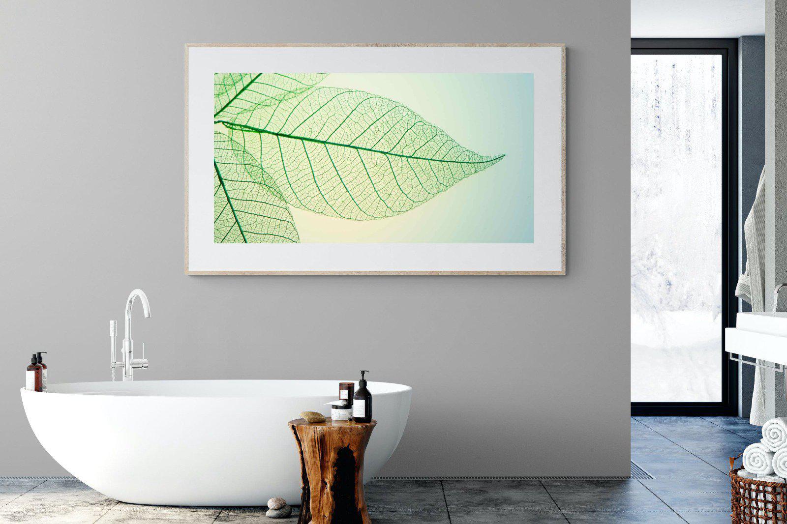 Leaf-Wall_Art-180 x 110cm-Framed Print-Wood-Pixalot