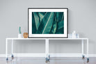 Leafy Greens-Wall_Art-120 x 90cm-Framed Print-Black-Pixalot