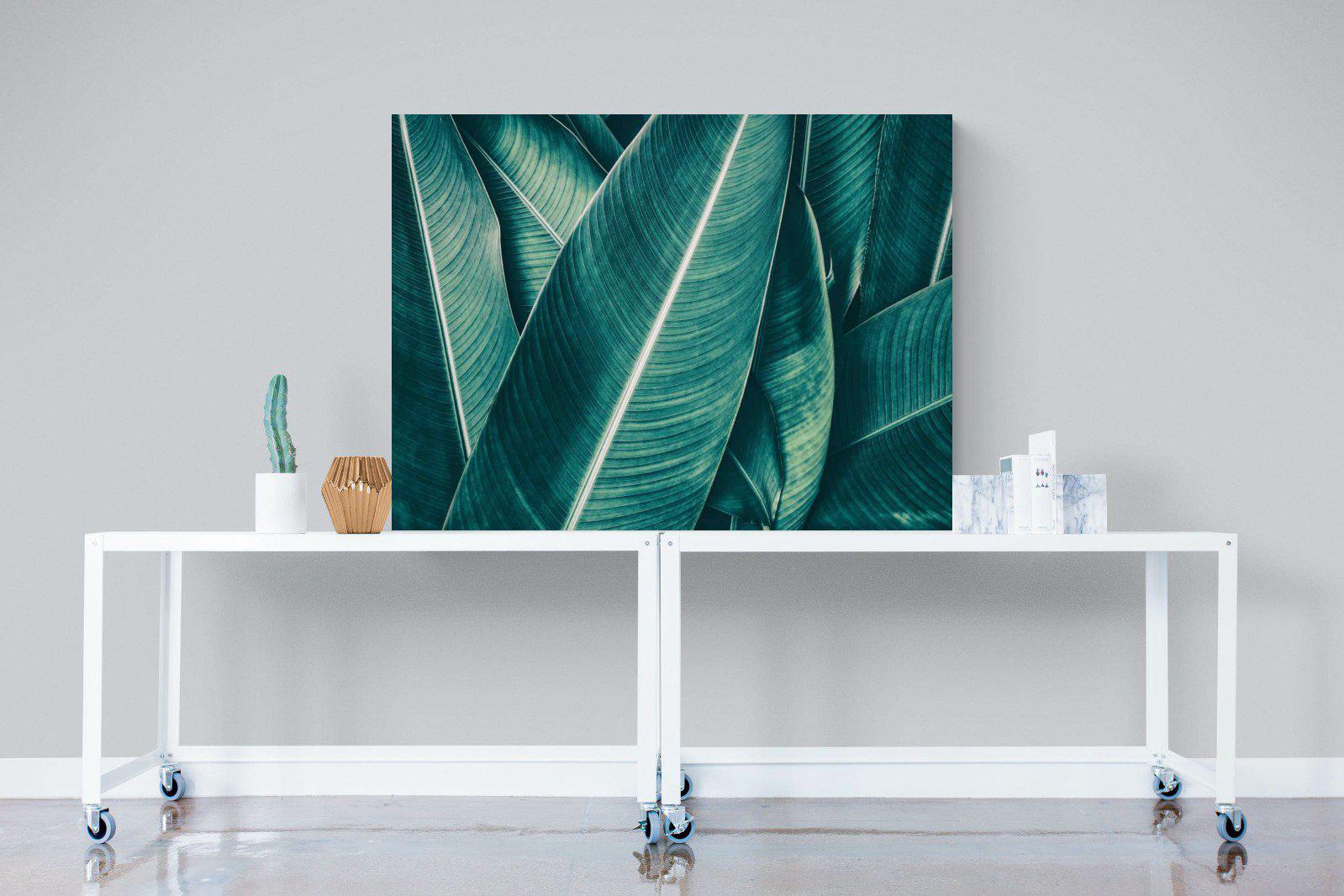 Leafy Greens-Wall_Art-120 x 90cm-Mounted Canvas-No Frame-Pixalot