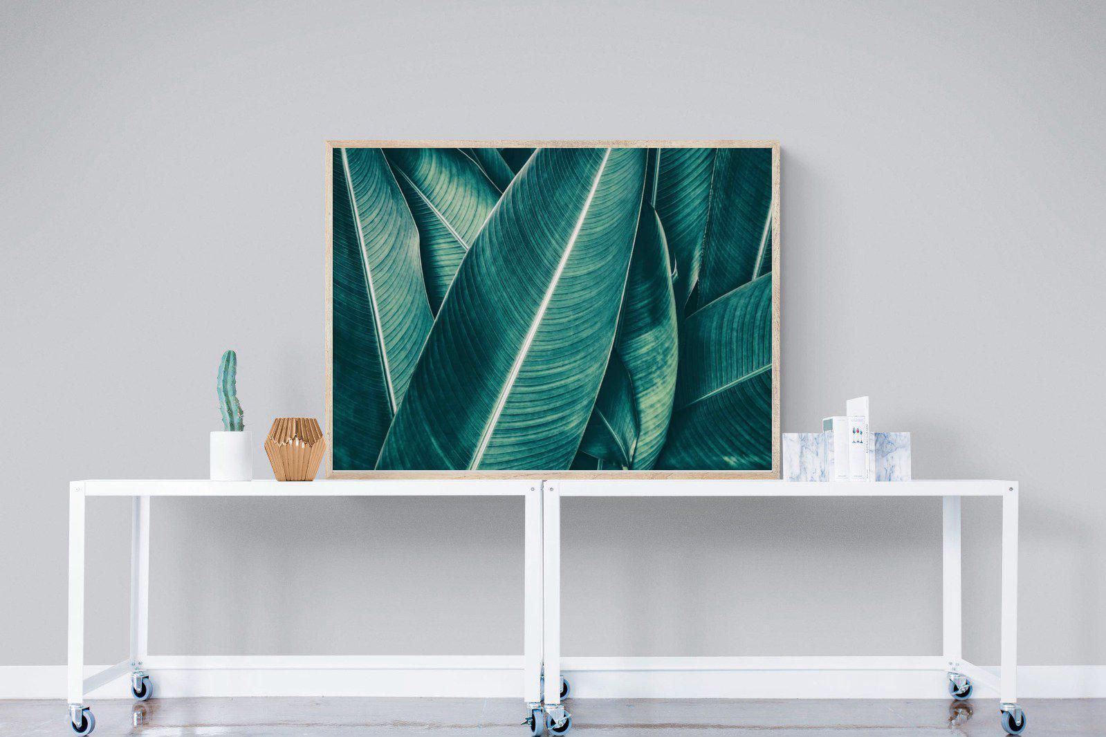 Leafy Greens-Wall_Art-120 x 90cm-Mounted Canvas-Wood-Pixalot