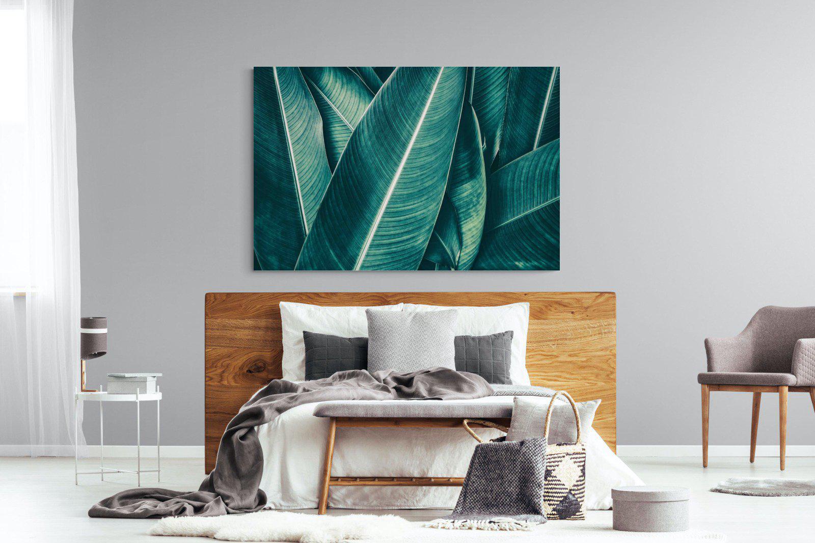 Leafy Greens-Wall_Art-150 x 100cm-Mounted Canvas-No Frame-Pixalot