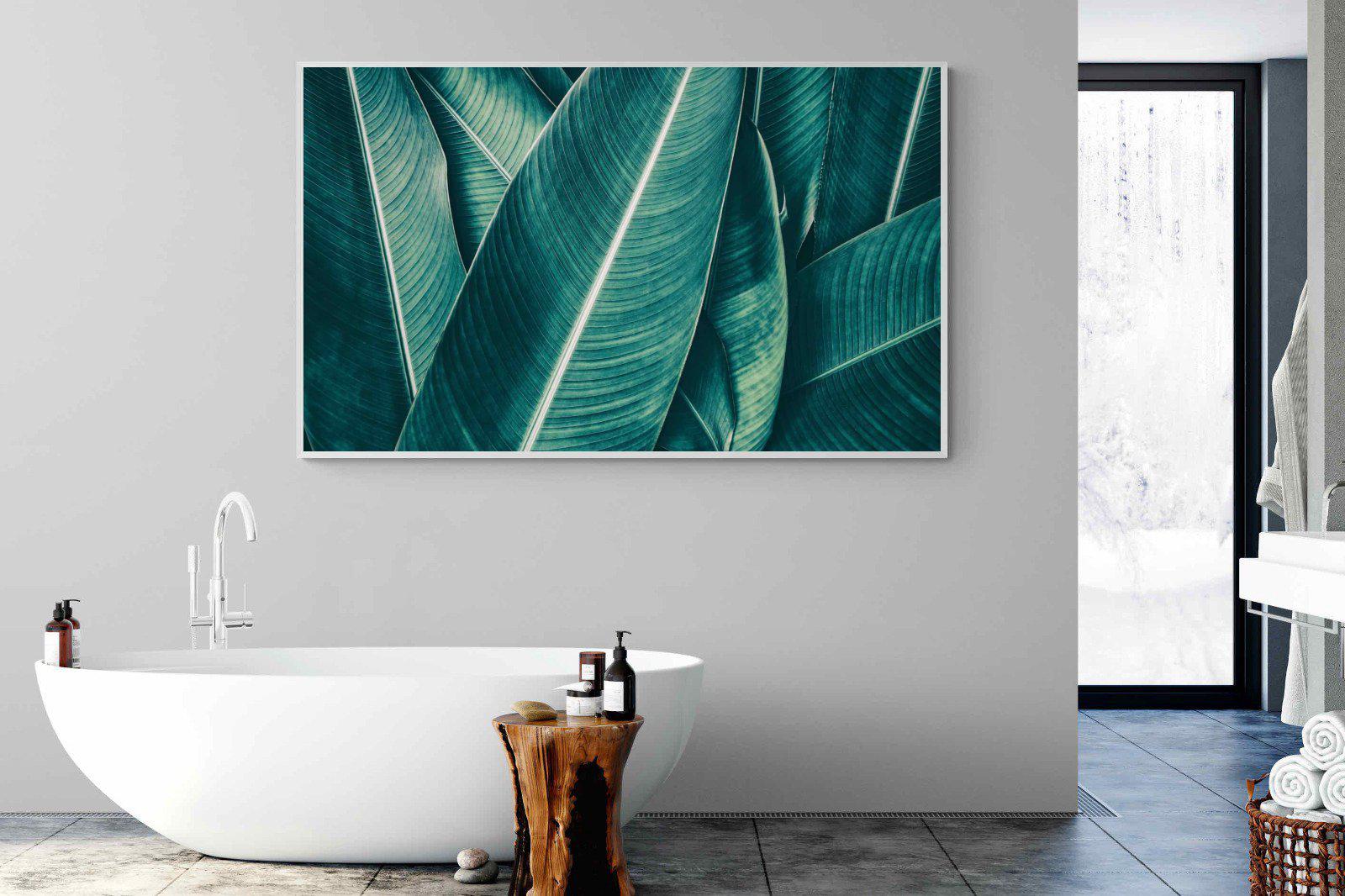 Leafy Greens-Wall_Art-180 x 110cm-Mounted Canvas-White-Pixalot