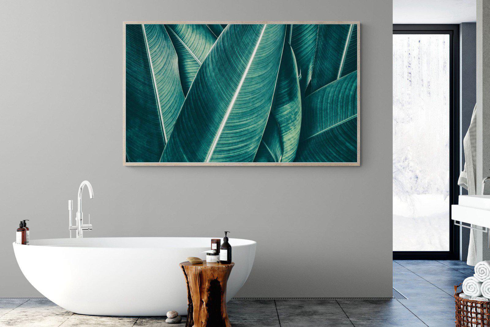 Leafy Greens-Wall_Art-180 x 110cm-Mounted Canvas-Wood-Pixalot