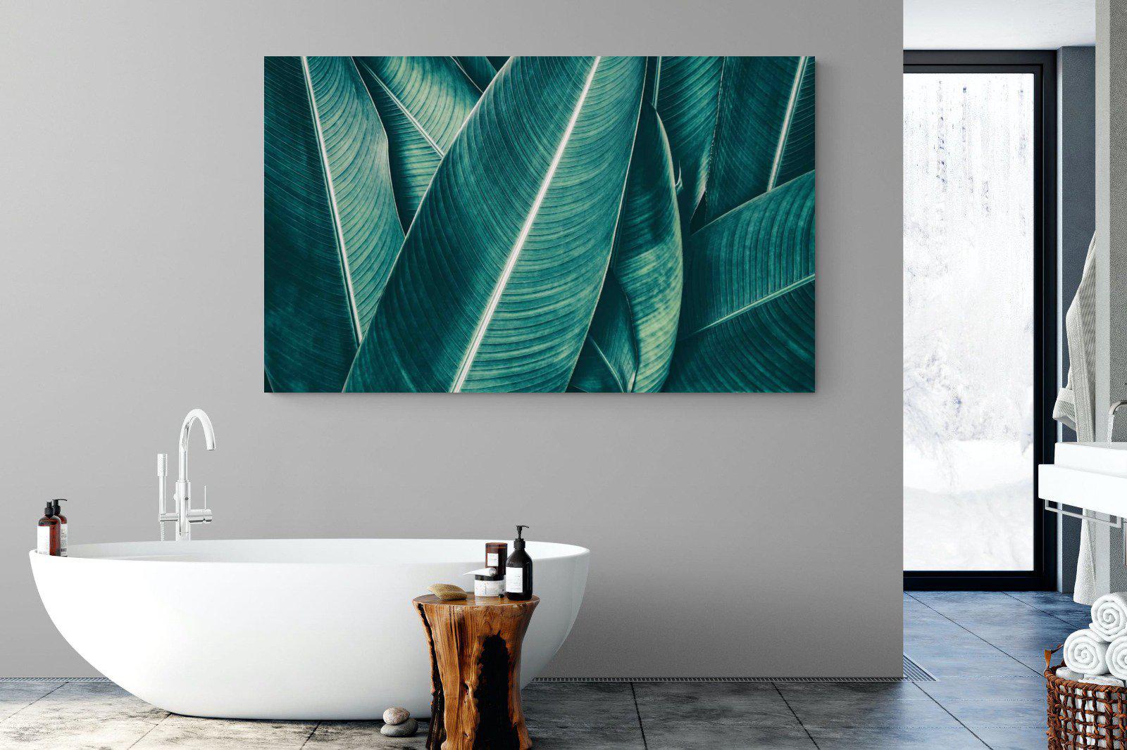 Leafy Greens-Wall_Art-180 x 110cm-Mounted Canvas-No Frame-Pixalot