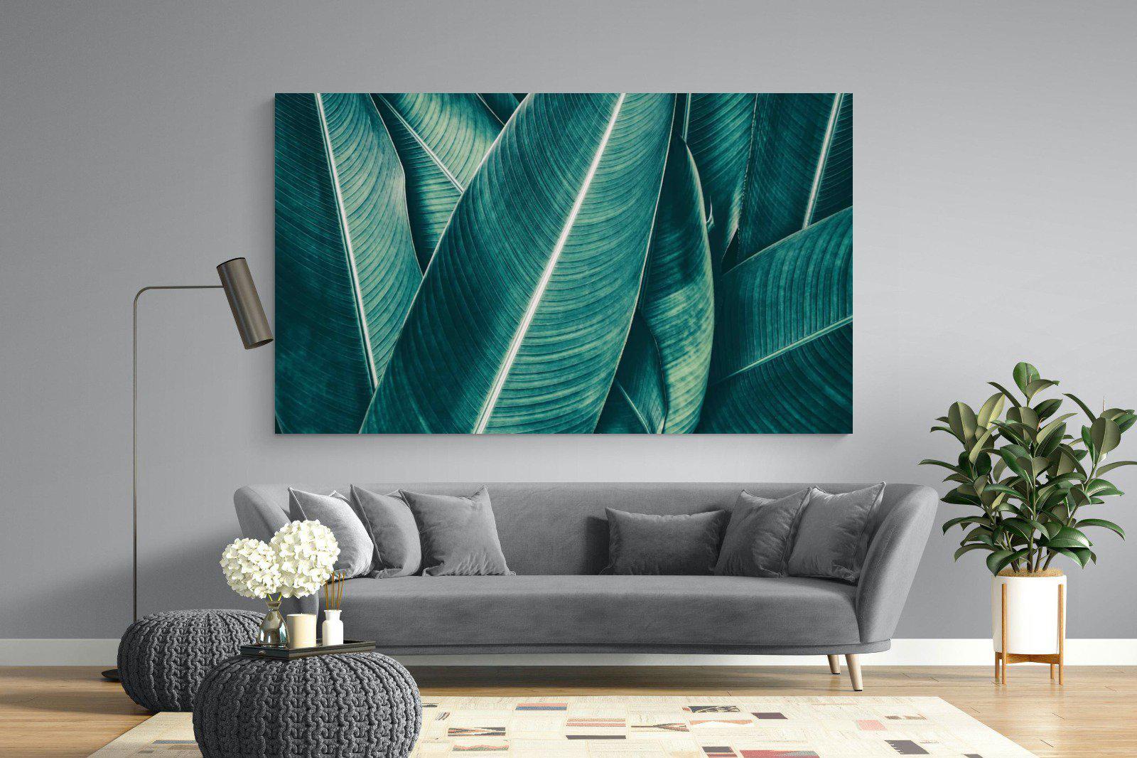 Leafy Greens-Wall_Art-220 x 130cm-Mounted Canvas-No Frame-Pixalot