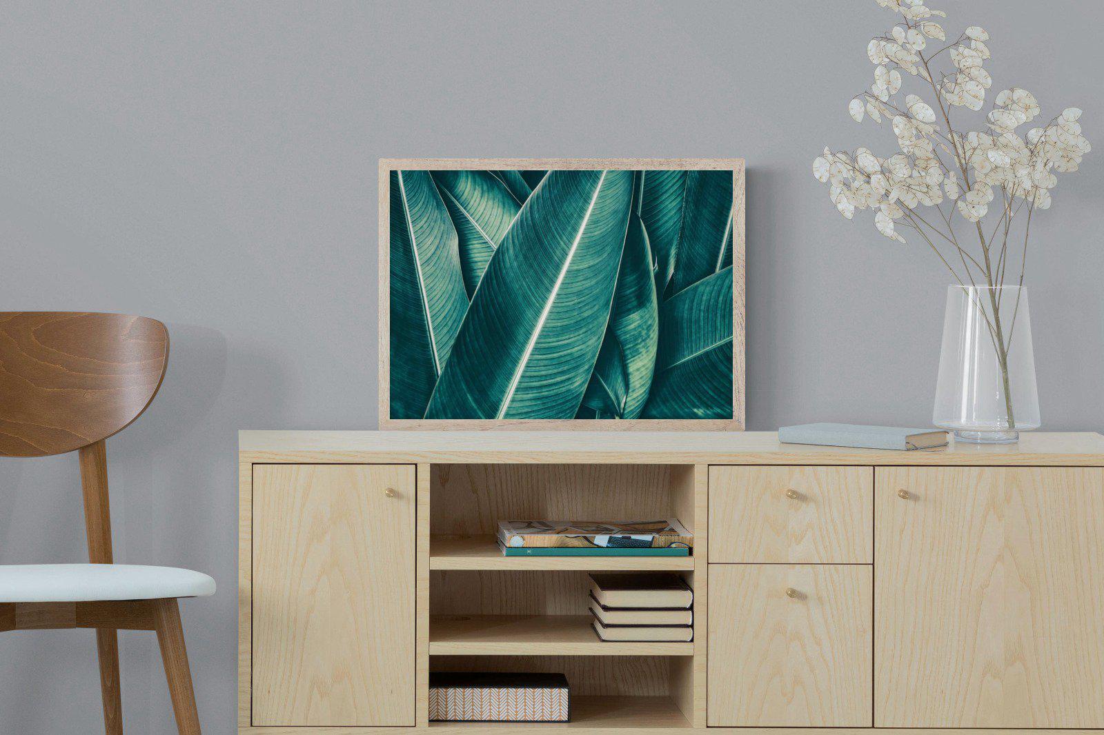 Leafy Greens-Wall_Art-60 x 45cm-Mounted Canvas-Wood-Pixalot
