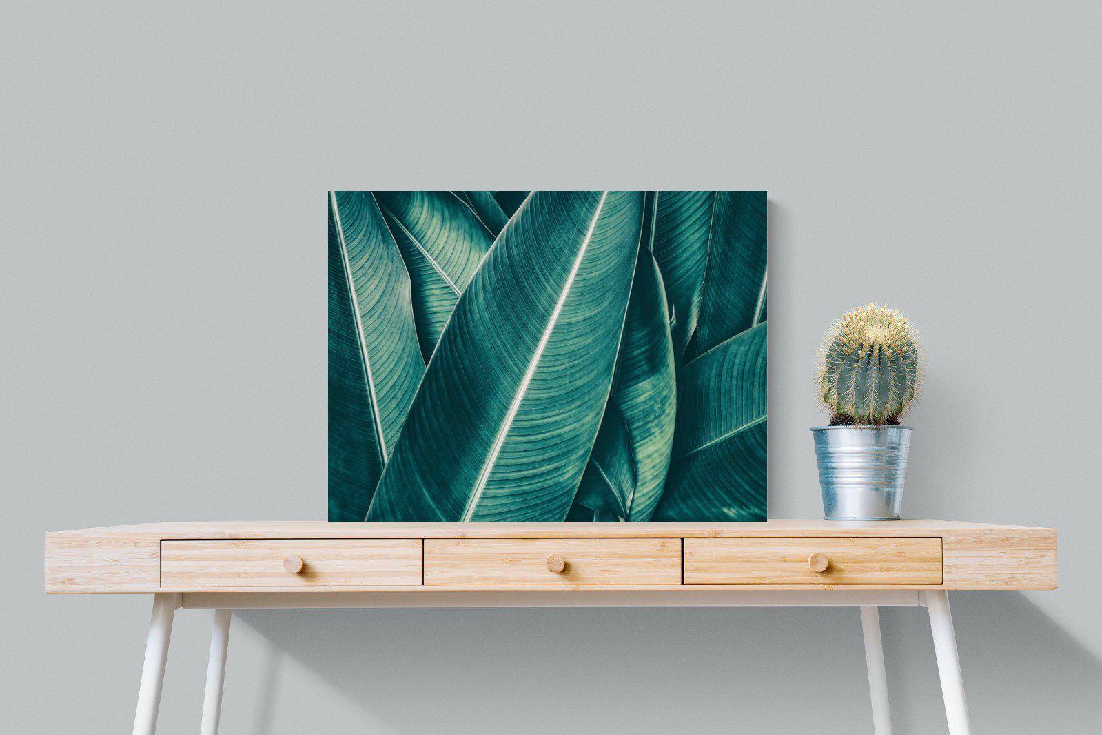 Leafy Greens-Wall_Art-80 x 60cm-Mounted Canvas-No Frame-Pixalot