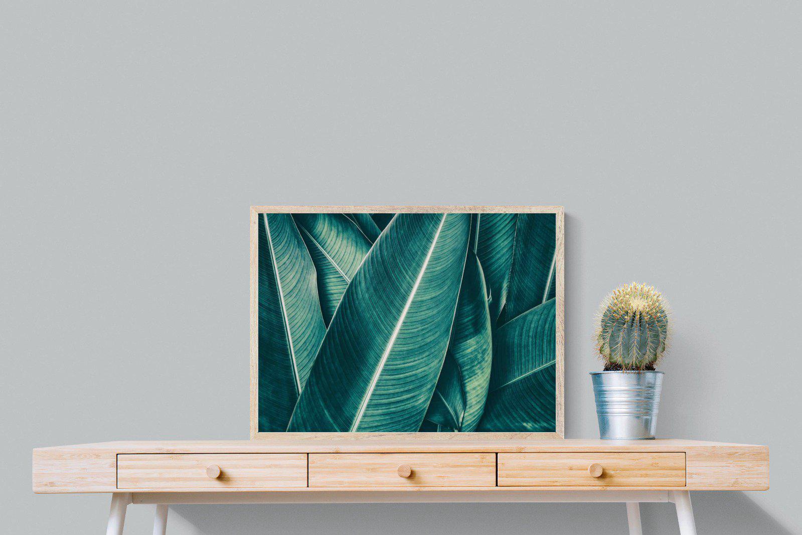 Leafy Greens-Wall_Art-80 x 60cm-Mounted Canvas-Wood-Pixalot