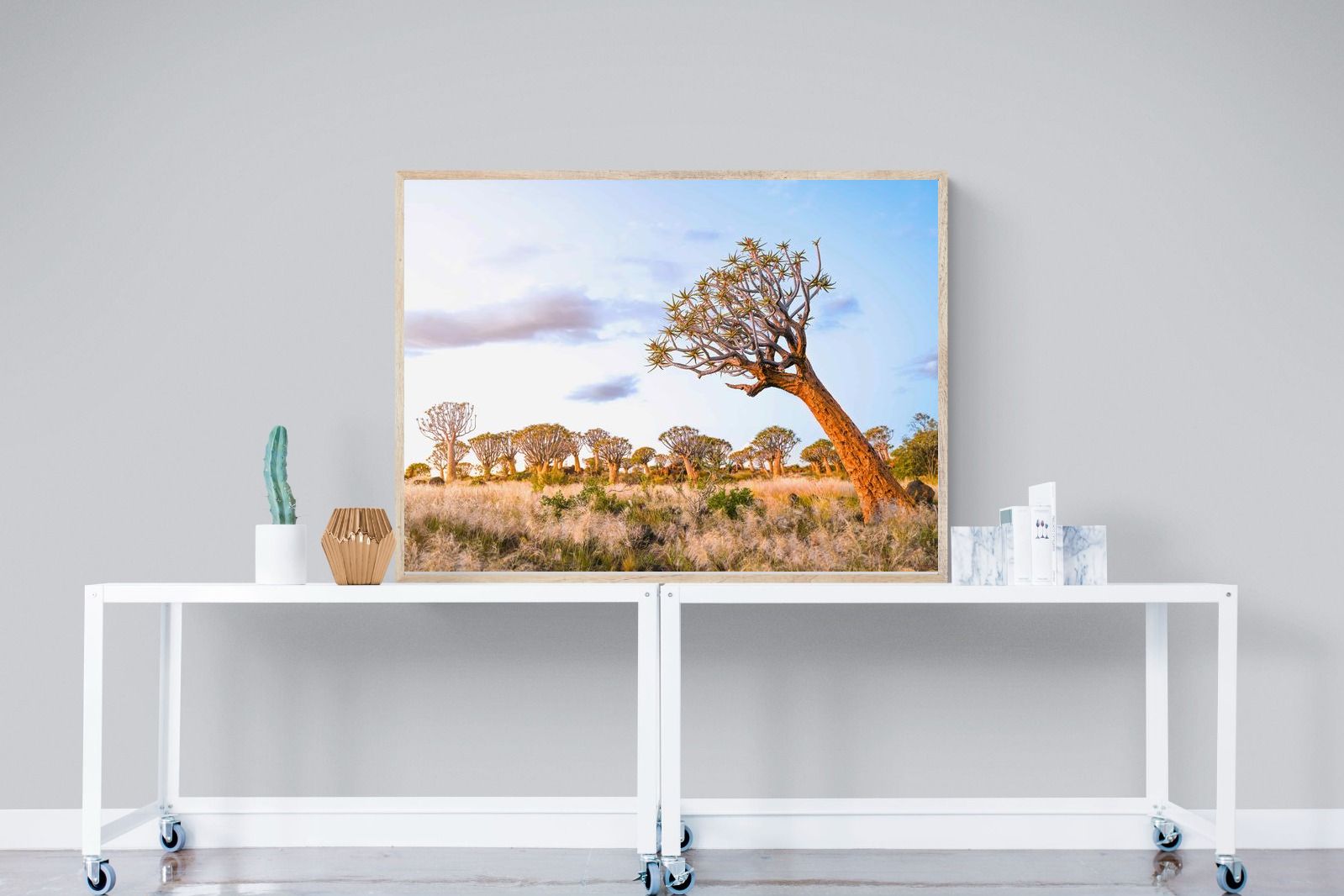 Leaning Baobab-Wall_Art-120 x 90cm-Mounted Canvas-Wood-Pixalot