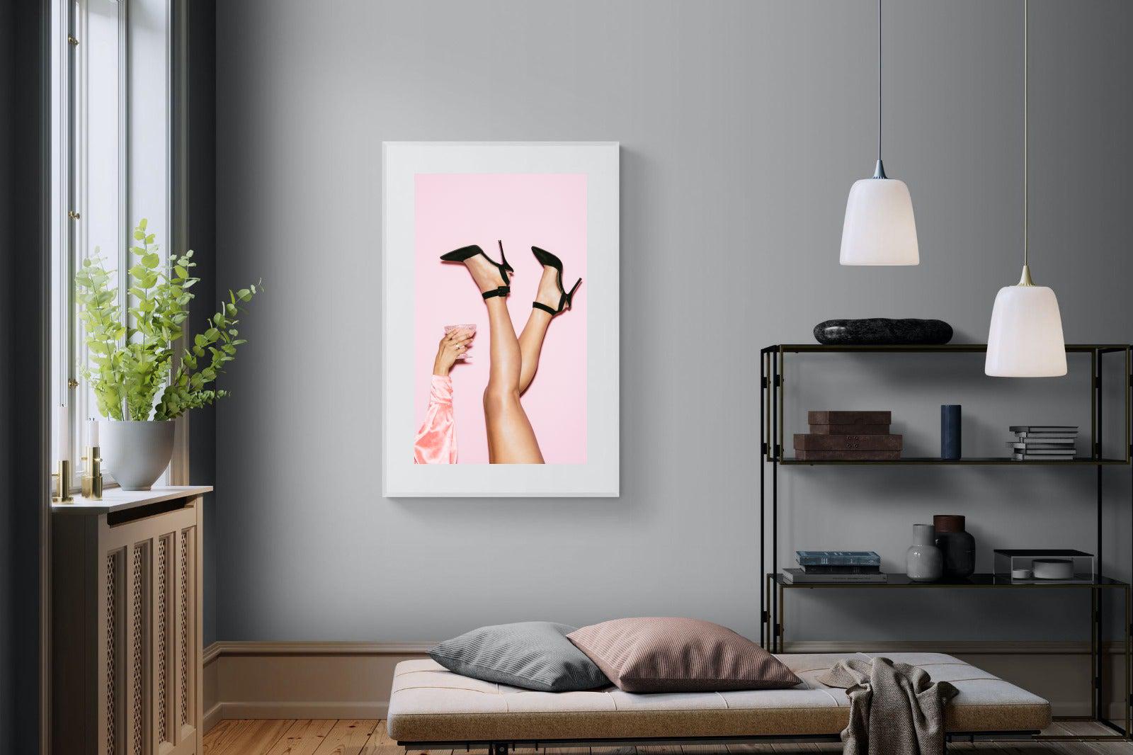 Legs Eleven-Wall_Art-100 x 150cm-Framed Print-White-Pixalot