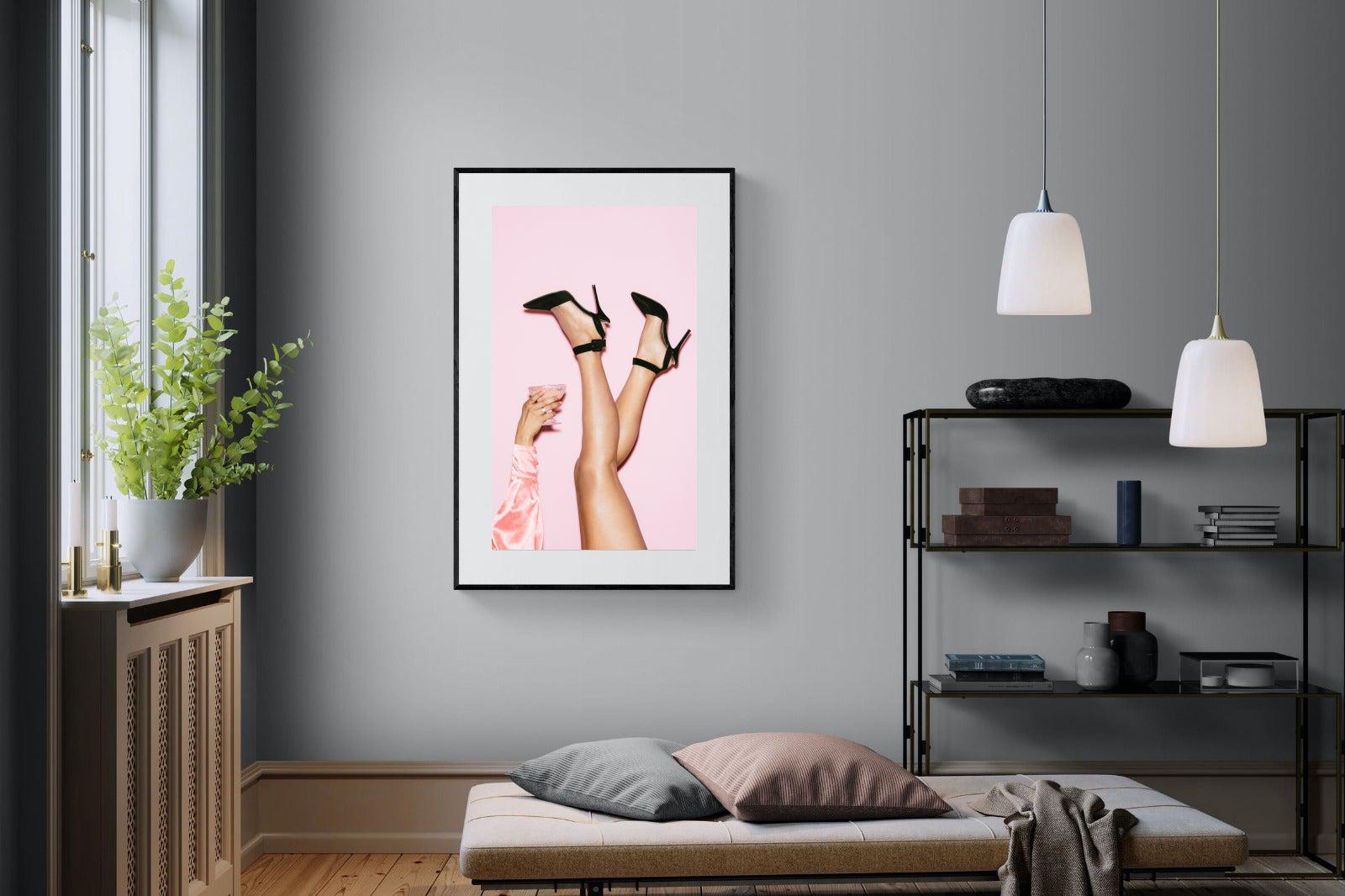 Legs Eleven-Wall_Art-100 x 150cm-Framed Print-Black-Pixalot