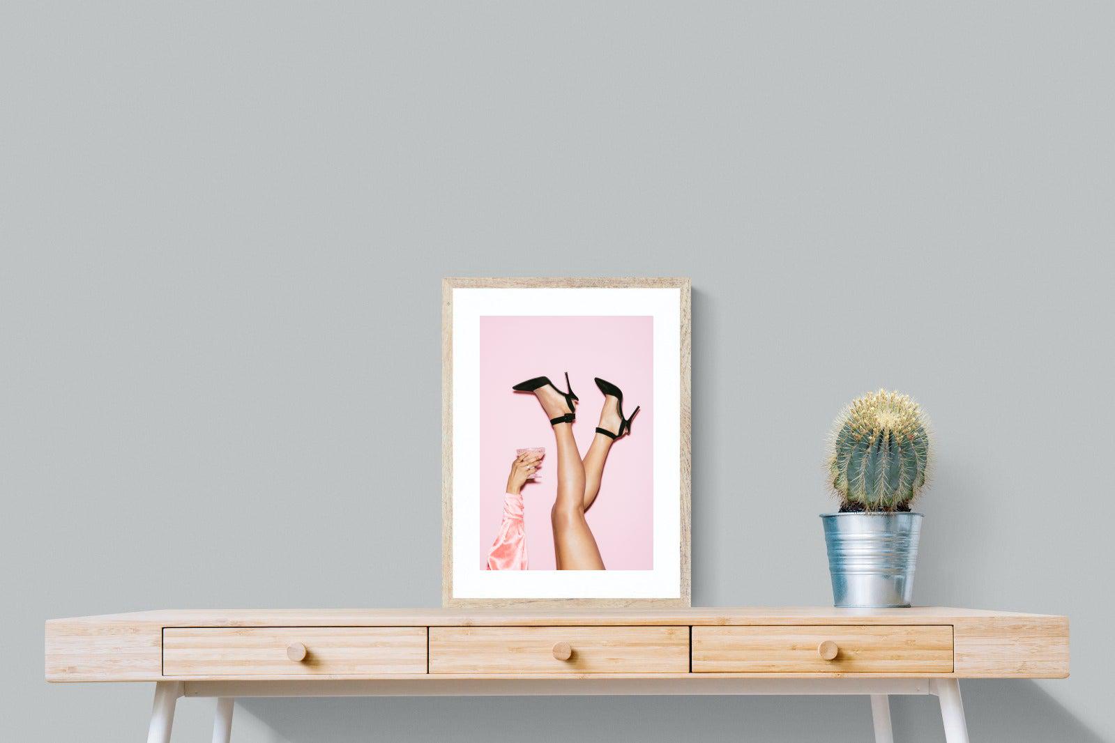 Legs Eleven-Wall_Art-45 x 60cm-Framed Print-Wood-Pixalot