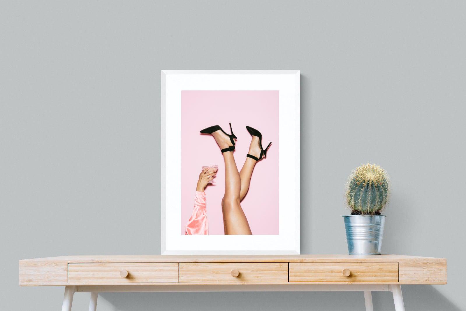 Legs Eleven-Wall_Art-60 x 80cm-Framed Print-White-Pixalot