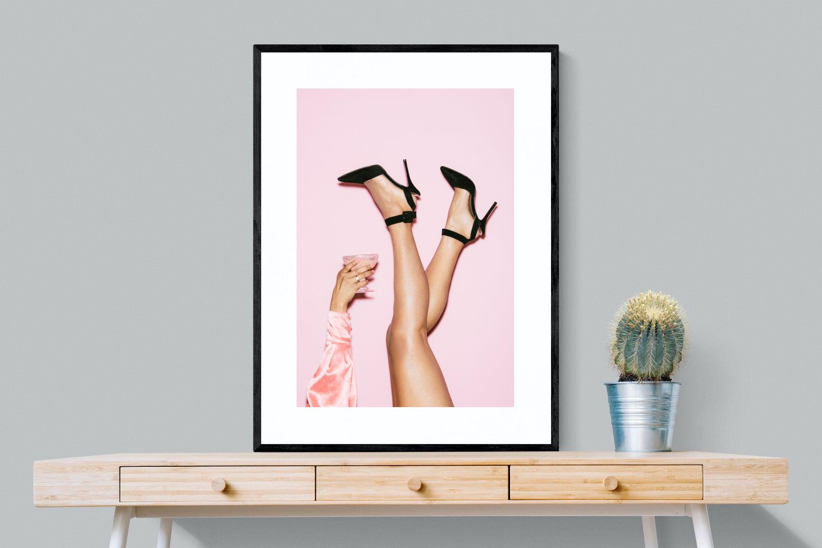Legs Eleven-Wall_Art-75 x 100cm-Framed Print-Black-Pixalot