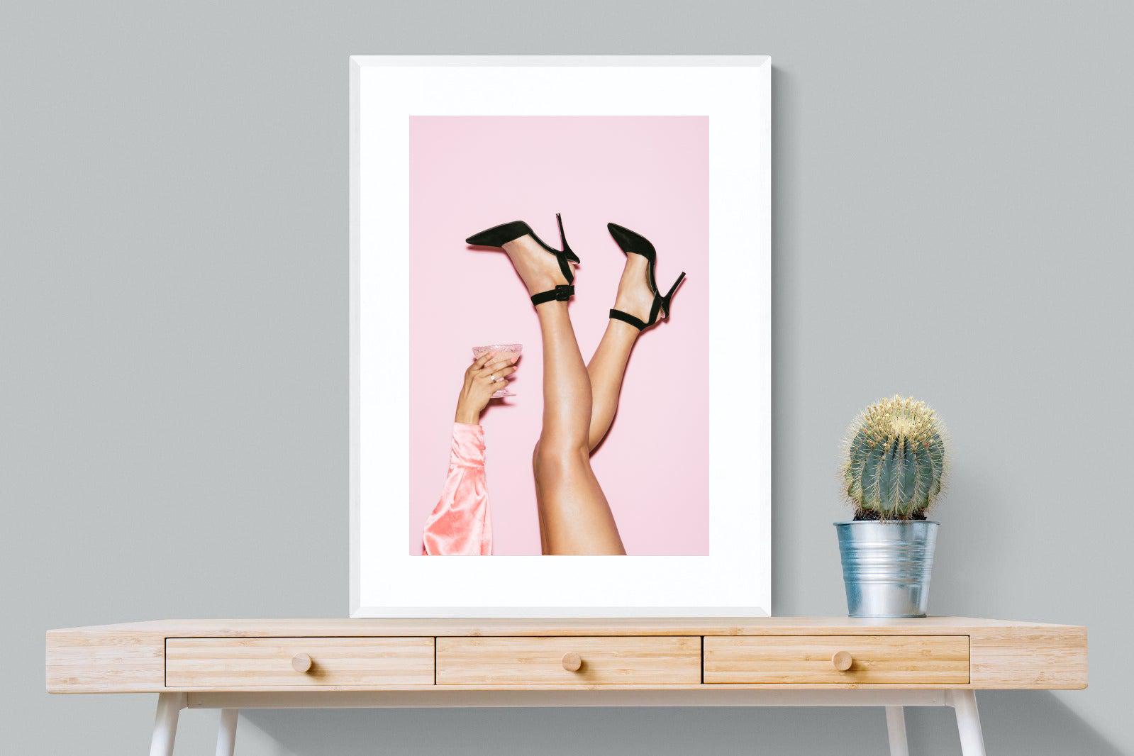 Legs Eleven-Wall_Art-75 x 100cm-Framed Print-White-Pixalot