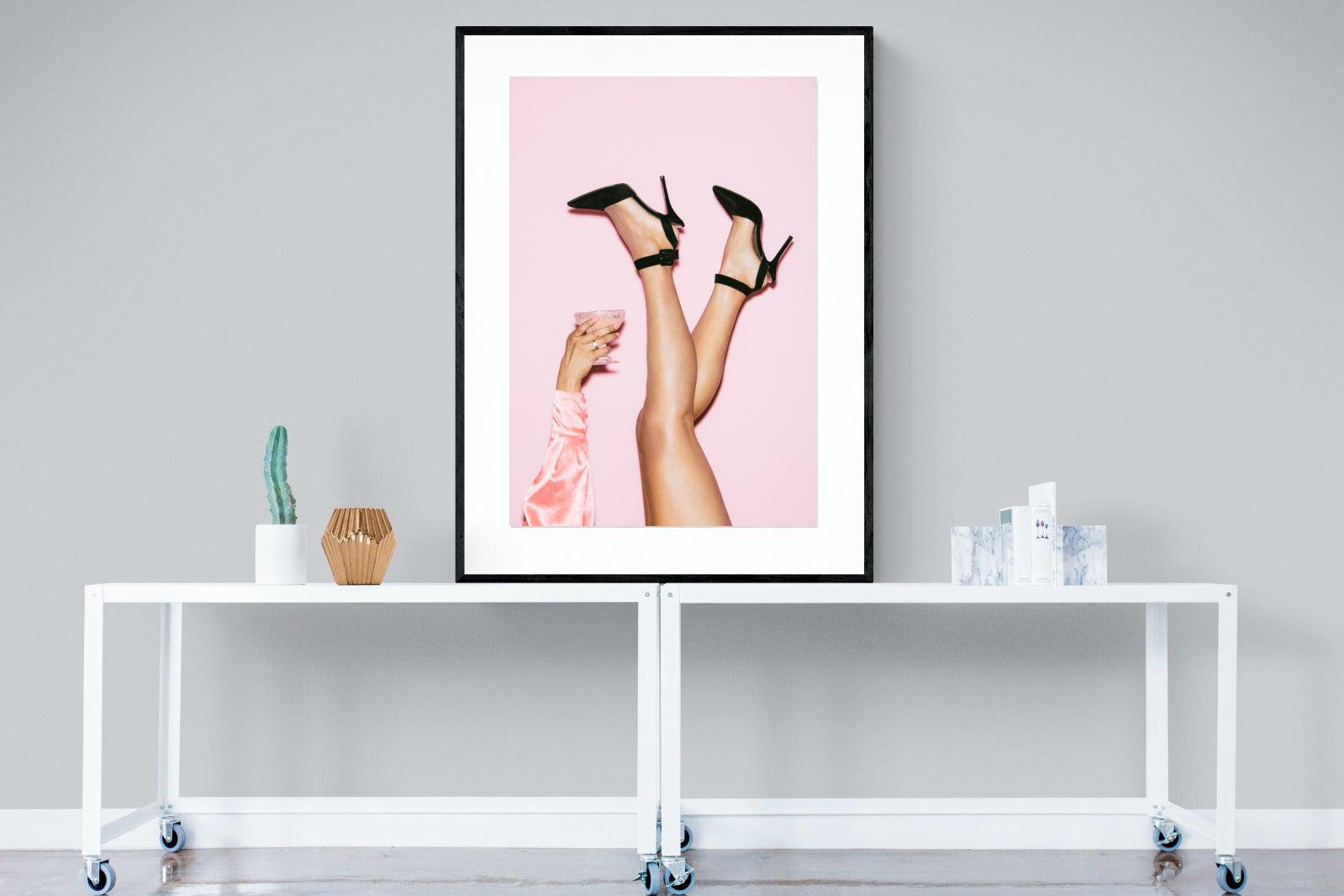 Legs Eleven-Wall_Art-90 x 120cm-Framed Print-Black-Pixalot
