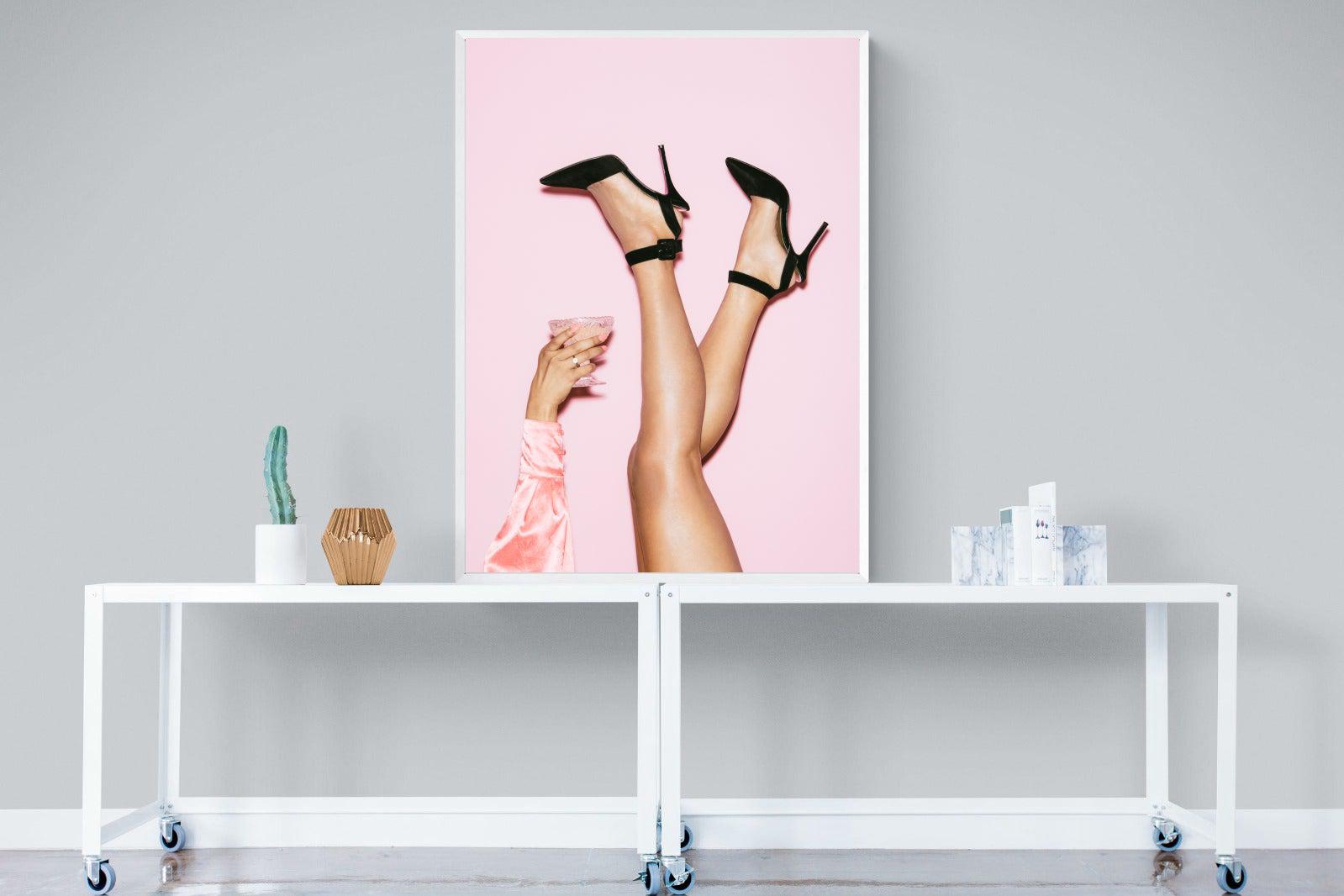 Legs Eleven-Wall_Art-90 x 120cm-Mounted Canvas-White-Pixalot