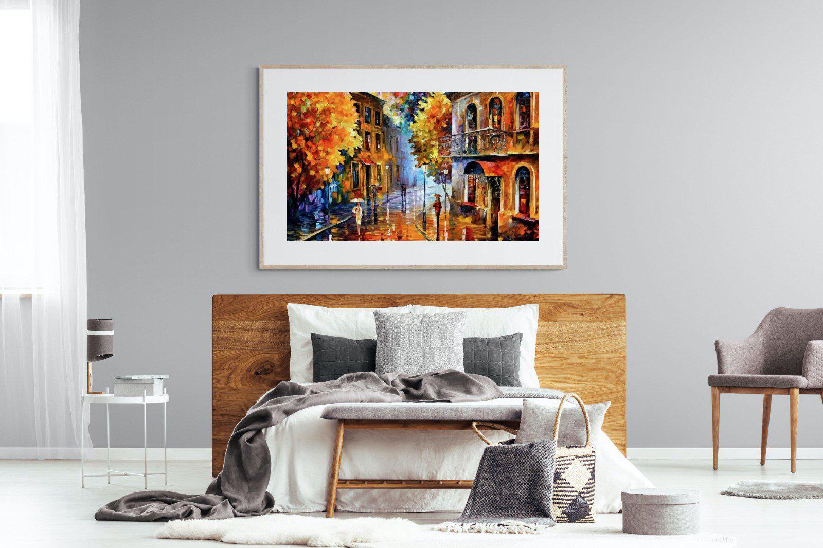 Leonid Afremov-Wall_Art-150 x 100cm-Framed Print-Wood-Pixalot