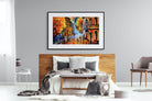 Leonid Afremov-Wall_Art-150 x 100cm-Framed Print-Black-Pixalot