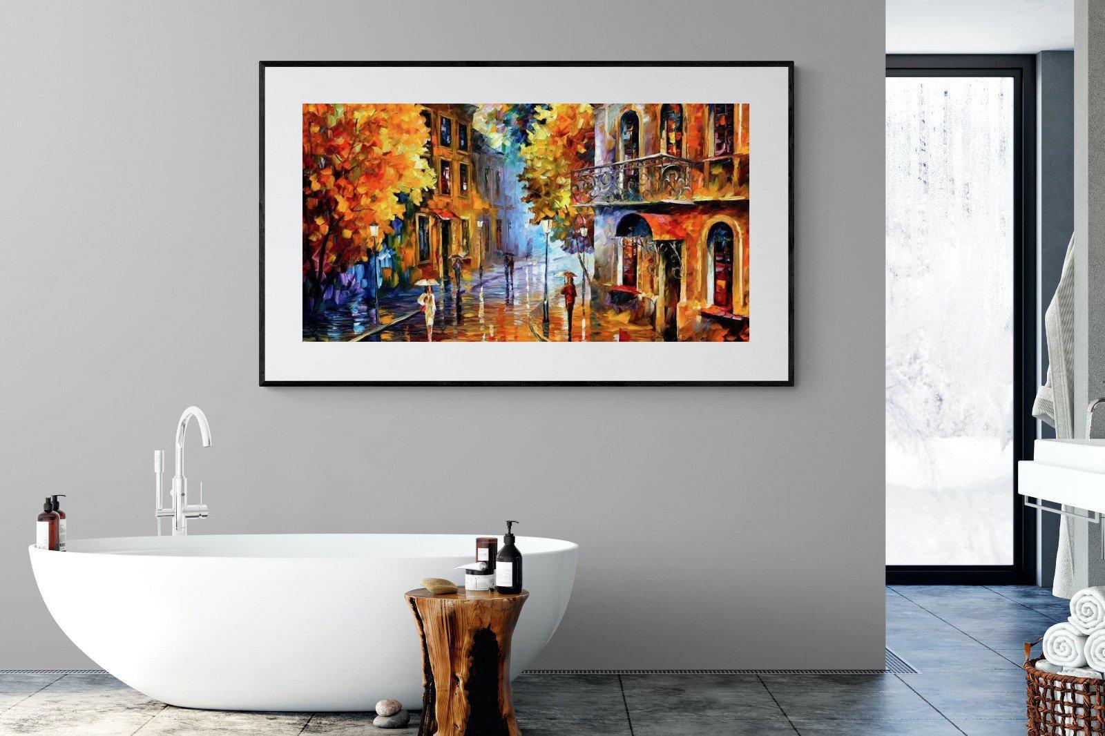 Leonid Afremov-Wall_Art-180 x 110cm-Framed Print-Black-Pixalot