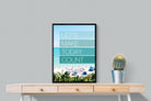 Let's Make Today Count-Wall_Art-60 x 80cm-Mounted Canvas-Black-Pixalot