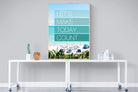 Let's Make Today Count-Wall_Art-90 x 120cm-Mounted Canvas-Wood-Pixalot
