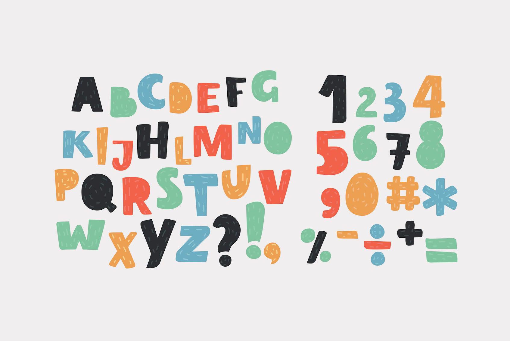 Letters & Numbers-Wall_Art-Pixalot