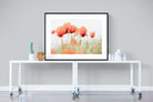 Light Poppies-Wall_Art-120 x 90cm-Framed Print-Black-Pixalot