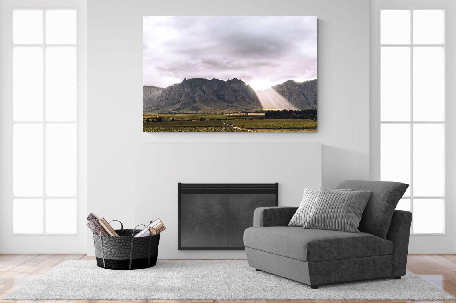 Light from Above-Wall_Art-150 x 100cm-Mounted Canvas-No Frame-Pixalot