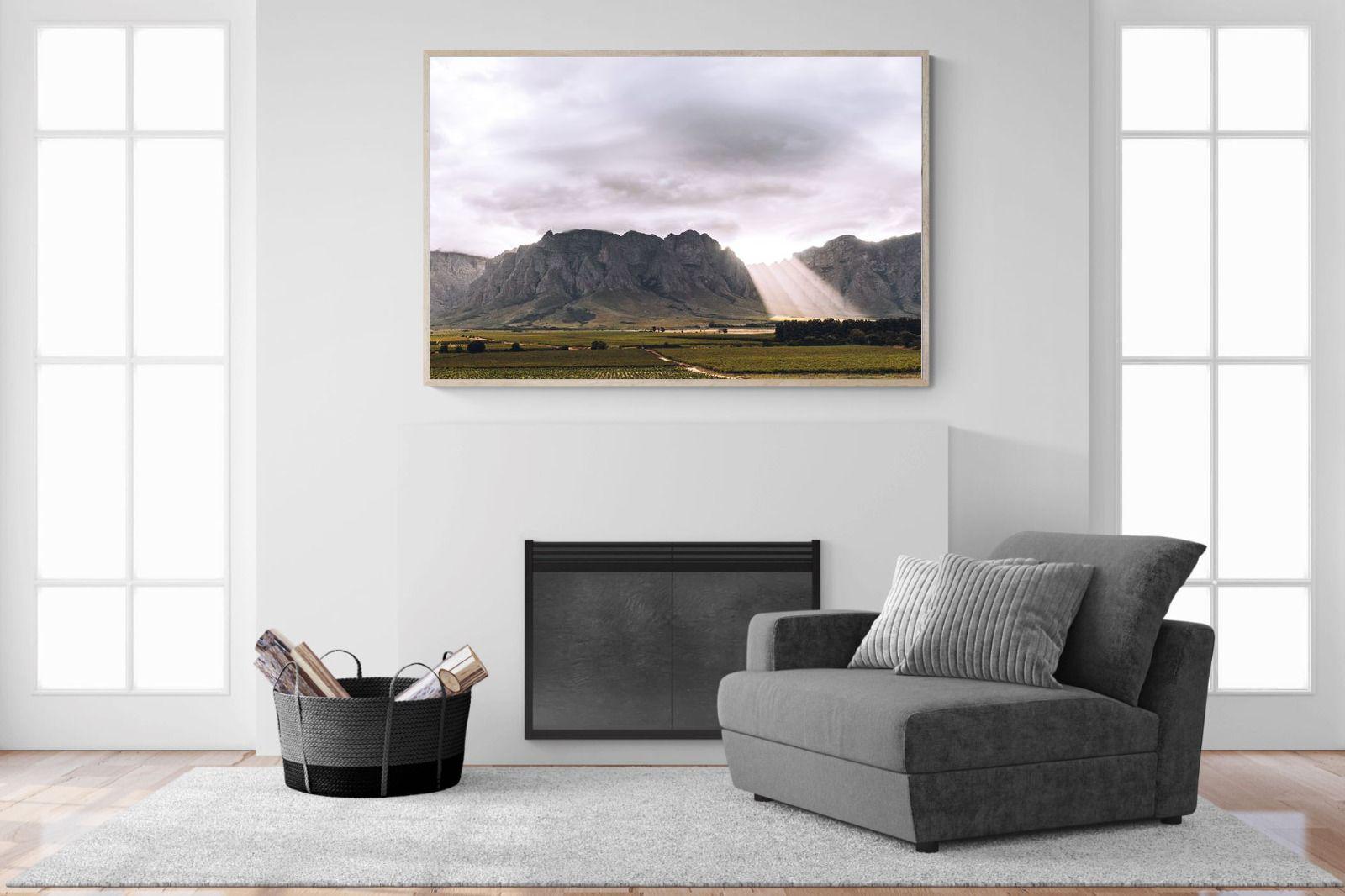 Light from Above-Wall_Art-150 x 100cm-Mounted Canvas-Wood-Pixalot