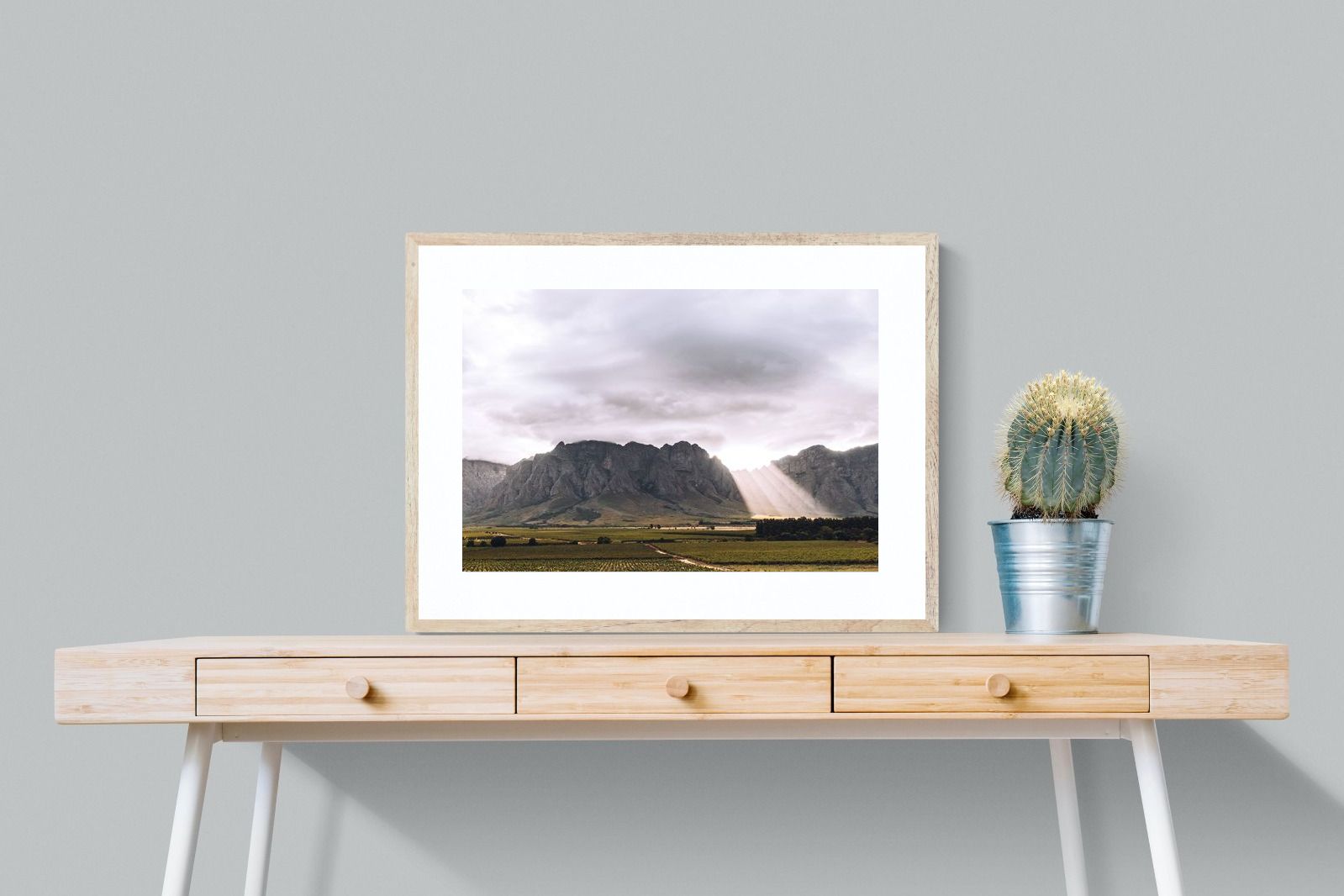 Light from Above-Wall_Art-80 x 60cm-Framed Print-Wood-Pixalot