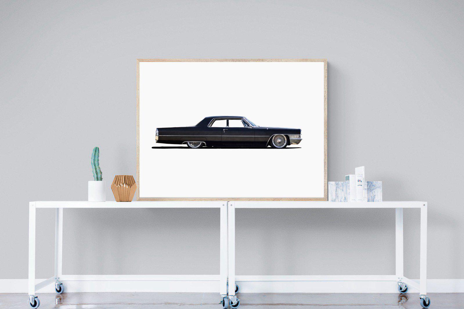 Lincoln Continental-Wall_Art-120 x 90cm-Mounted Canvas-Wood-Pixalot